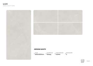 Loseta de Porcelana Royal Glimmer Gloss, 600x1200mm, 60x120cm, 24x48 Pulgadas, Superficie Amplia y Elegante para Espacios Modernos - Product Image 3