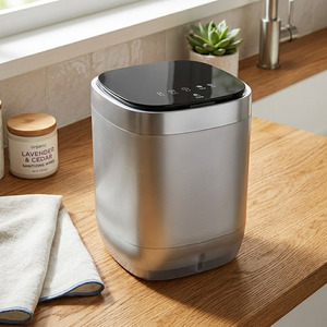 SUDEX Mini Automatic Washing Machine for Underwear and Socks – Portable 110V/220V <b>Washer</b> with Dryer Bucket for Clothes - Product Image 5