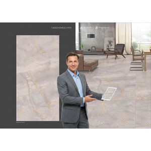 Dalles en porcelaine pleine masse Golden Wave Rustic 1200x2400mm pour revêtement mural et de sol moderne, dalles en pierre frittée pour chambre et salle à manger - Product Image 6