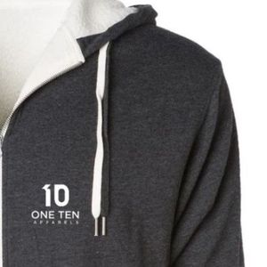 Unisex Heavyweight Sherpa <b>Lined</b> Full Zip Hoodie Premium Warm Hooded <b>Jacket</b> with Soft <b>Fleece</b> Interior for Casual Cold Weather - Product Image 5