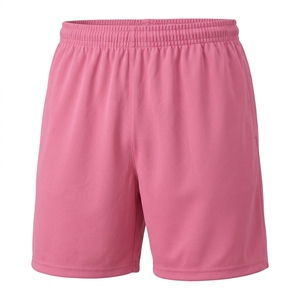 Shorts d'été décontractés pour hommes, style sportif, à carreaux, en tissu Oxford, taille haute, en mélange de coton doux, tissé uni, avec cordon de serrage - Product Image 5