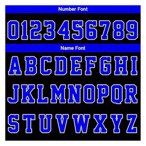 Uniforme de Baloncesto Reversible Personalizado, Conjunto de Jersey de Malla de Poliéster Transpirable de Secado Rápido para Verano en Color Azul Marino y Negro - Product Image 3