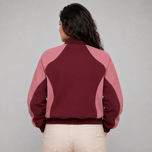 Chaqueta Bomber para Mujer, Logotipo Personalizado, Ligera, Cierre Completo, Ropa Casual, Resistente al Viento, Chaqueta Bomber de Alta Calidad - Product Image 5