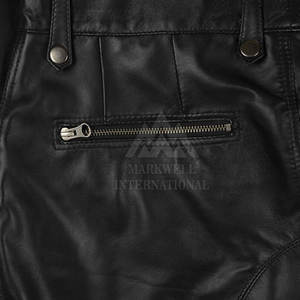 Pantalones de Cuero para Hombre, Último Modelo en Venta Online 2026, Pantalones de Cuero Genuino a la Moda para Hombre - Product Image 5