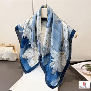 Bufanda Larga Estampada de Lujo, Tela Suave, Etiqueta Blanca, MOQ Bajo, Personalización de Marca, Fabricante Textil OEM ODM Bali - Product Image 3