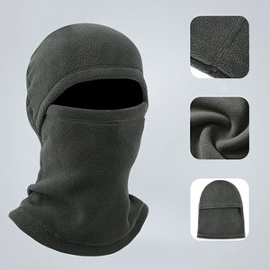 Ensemble de 2 masques de ski multifonctionnels pour l'hiver, chauds, résistants au froid, avec écharpe pour le cou, coupe-vent - Product Image 2