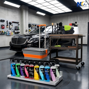 Kit Profesional de 17 Piezas para el Cuidado del Automóvil, Juego de Detallado Automotriz, Toalla de Microfibra, Guante de Lavado, Limpiador de Ruedas y Motor, Champú Premium - Product Image 2