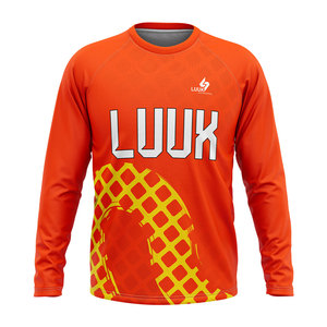 Custom Design <b>Long</b> <b>Sleeve</b> <b>Compression</b> <b>Shirt</b> Full Print Sublimation Rash Guard Stretch Polyester Spandex Gym Activewear - Product Image 1