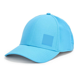 Casquette de baseball 5 panneaux jaune vif pour le visage, impression par sublimation, coton, sangle réglable, unisexe, respirante - Product Image 5