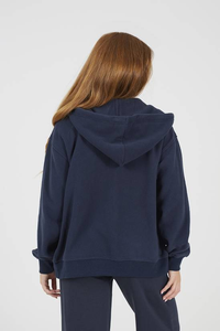 เสื้อสเวตเตอร์มีฮู้ดของผู้หญิงผ้าฝ้าย100% ปรับแต่งด้านหน้าได้สำหรับฤดูหนาว - Product Image 5