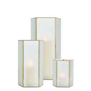 2026 Latest Design <b>Decorative</b> <b>Moroccan</b> Lantern Set Of 3 Multi Color Glass Metal Tabletop Wholesale Indian Luxury Lantern - Product Image 5