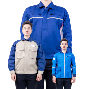 เสื้อเชิ้ตเครื่องแบบราคาดีที่สุด ชุดทํางานสําหรับผู้ชาย ทนทานมาก มาตรฐานสากล จากโรงงาน Saomai FMF - ตัวอย่างฟรี - Product Image 1