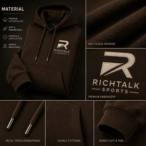 Hoodies brodés effet vieilli, 100% coton, pour homme, hiver, avec poche, respirants, écologiques, vente en gros, service OEM, les plus vendus - Product Image 6