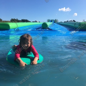 100m dài Inflatable trượt và trượt Inflatable tùy chỉnh trượt nước Inflatable trượt N <span class=keywords><strong>slide</strong></span> với hồ bơi để bán - Product Image 4