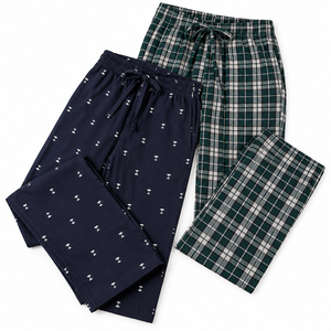Pantalones de Pijama para Hombre 100% Algodón, Venta al por Mayor, Precio Bajo, Color Personalizado, Nueva Llegada - Product Image 4
