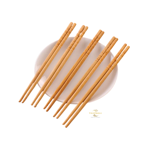 Baguettes en bambou écologiques, vaisselle en bois naturelle réutilisable pour la restauration, vente en gros - Product Image 3