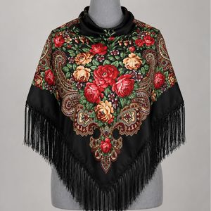 Luxury Cotton <b>Wool</b> Feel Viscose Hijab Scarf Soft Floral Printed Women Shawl Lightweight Fashion Head <b>Wrap</b> Muslim Scarf - Product Image 1