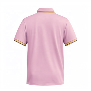 Women's Custom Logo 100% Cotton Pique Outdoor Golf for Polo <b>Shirts</b> Solid Pattern Jersey Fabric Printed Embroidery - Product Image 5