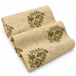 Tela de Voile de Algodón Peinado Orgánico Estampada, Ecológica, Absorbente de Humedad, Lisa, Ligera, con Diseño Floral, para Vestidos de Niños y Cortinas - Product Image 2