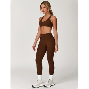New Design Custom Logo Women Yoga Set Lightweight Women Yoga Set Breathable Women Yoga Set - Product Image 1