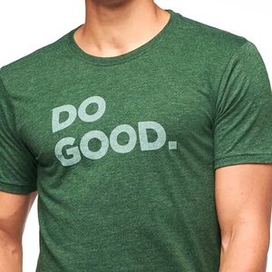Camiseta de Manga Corta para Hombre, Cuello Redondo, Color Verde, con Estampado Sólido, Corte Regular, Deportiva, 100% Algodón, Ecológica, de Secado Rápido - Product Image 6