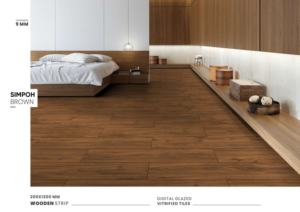 Baldosas Vitrificadas Digitales de Lujo, 8x48 Pulgadas, Piso de Porcelana para Arquitectura y Decoración de Interiores Elegantes - Product Image 6