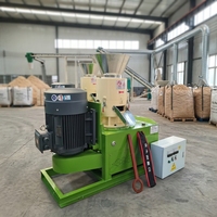 Fabrieksdirect biomassa pelletiseermachine voor zaagsel en houtpellets voor landbouwbrandstof 250 kg/uur