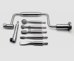 Oferta Especial: Set de Instrumentos Manuales Craneales Grado OR para Neurocirugía y Ortopedia, Set de Instrumentos Craneales con Certificación CE - Product Image 5