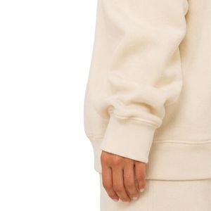 Sweat à capuche personnalisé blanc avec strass papillon arc-en-ciel pour femme, pull oversize en polaire, streetwear décontracté d'hiver - Product Image 4