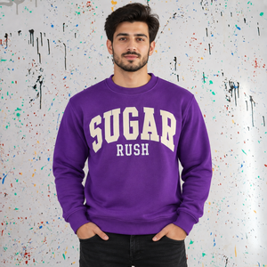 Sugar Rush – Sweat-shirt à capuche en molleton avec poches pour homme, coupe classique, en coton, style décontracté pour l'hiver - Product Image 1