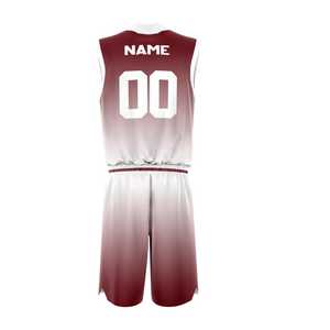 Tenues d'équipe de sublimation aux couleurs unies, style uniforme de basketball le plus vendu, design d'équipe personnalisé réversible, design populaire - Product Image 6