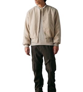 100% <b>Wool</b> Custom High Quality Embroidery Men's Letterman Varsity Jacket Wholesale Custom Men Designed <b>Wool</b> Varsity Jackets - Product Image 3