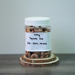 Nueces de Anacardo Tostadas Premium Personalizables al por Mayor, Certificadas ISO, Orgánicas, en Envase Cuadrado de 500g (Tapa Amarilla) (Sabor a Mantequilla y Sal) - Product Image 3