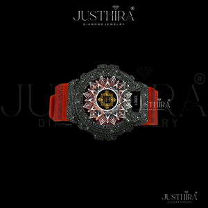 Premium VVS Moissanite Black Premium Diamond Bezel G-Sh0ck <b>Watch</b> with Diamond High Quality Fashion Wristwatch For Unisex - Product Image 2