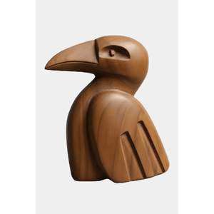 Sculpture décorative en bois pour la maison et le bureau - Product Image 1