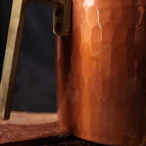 Mug à boire en cuivre fait main - Style moderne et luxueux, grande capacité et durable, tasse à boisson ayurvédique traditionnelle - Product Image 5