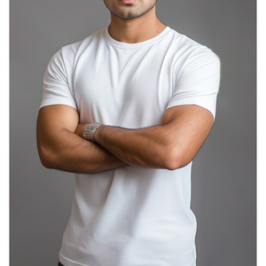 Camisetas de Hombre de Alta Calidad de 200 Gramos, de Marca y con Servicio OEM, por Proveedores Expertos en Pakistán para Tiendas en Línea - Product Image 5