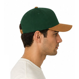 Nouveau chapeau structuré pour hommes avec panneau avant rigide, fermeture arrière réglable, ajustement confortable, tissu respirant et style décontracté simple - Product Image 6