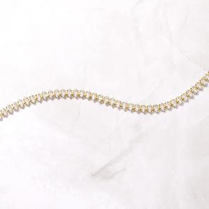 Moissanite Marquise Tennis Bracelet Sterling Silver Adjustable Sparkling Heart Charm <b>Gift</b> for Women Girls - Product Image 2