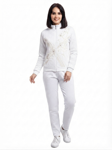 Professional Women Sublimation Sports Tracksuit Custom Printed <b>Jacket</b> and Matching Pants with Advanced Breathable Polyester - Product Image 6