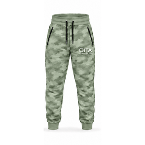 Sage Green <b>Camo</b> Tracksuit Unisex Zip Up Hooded <b>Jacket</b> Jogger Pants Set Custom Camouflage Sportswear Casual Training Athletic - Product Image 4