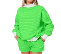 Nuevo Diseño al por Mayor Personalizable Sudadera de Punto Oversize de Cuello Alto Sólido para Invierno, Tejido Grueso de Poliéster/Algodón French Terry