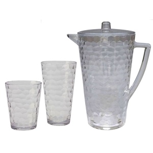 แก้วน้ำพลาสติกภาชนะใส่เครื่องดื่มอะคริลิกแบบทุบ - Product Image 6