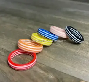 Modern American Design Resin Fashion <b>Rings</b> for Women & <b>Girls</b> Classic Stylish Adjustable Jewelry Finger <b>Rings</b>-Wholesale - Product Image 6