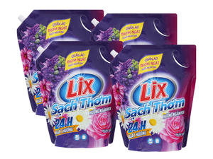 Support à bec inférieur en plastique PET PE léger pochette pour liquide sac de liquide de détergent imprimé personnalisé emballage de poudre à laver Vietnam - Product Image 6