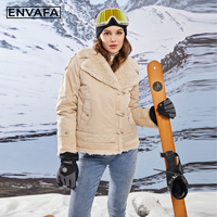 Veste matelassée en fausse fourrure de qualité supérieure pour femme, épaisse et chaude, coupe classique, mode hiver, manteau décontracté uni, vente en gros OEM