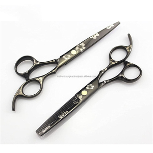 Ciseaux de barbier personnalisés Super Cut, finition miroir, lames extrêmement affûtées, acier inoxydable, ciseaux de coiffure durables - Product Image 2