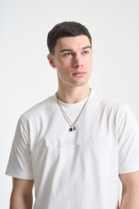 T-shirts de marque pour hommes, décontractés, col rond, respirants, unis, grandes tailles, à manches courtes - Product Image 4