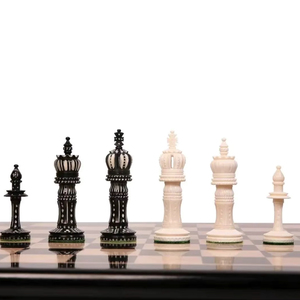 ILAHI's Eco-Friendly Rustic Polished Rectangle <b>Chess</b> <b>Board</b> Game 100% Handmade Pure Wood Animal/Love Style Customized Size <b>Chess</b> - Product Image 1