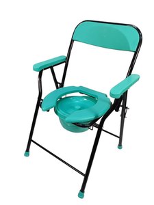 <b>Portable</b> Commode Chair with Bucket (sagar) - Product Image 3